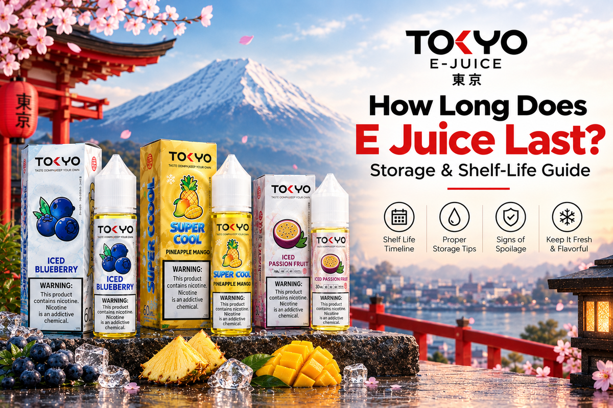 How Long Does E Juice Last? Storage & Shelf-Life Guide