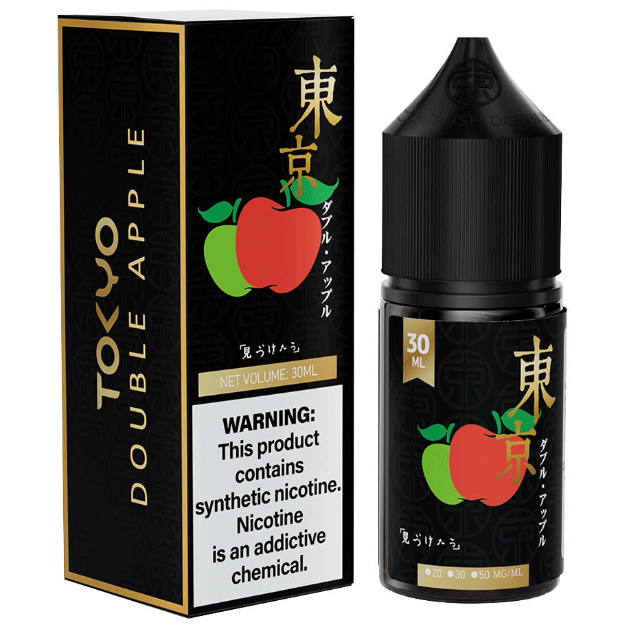 DOUBLE APPLE 30ML- TOKYO GOLD