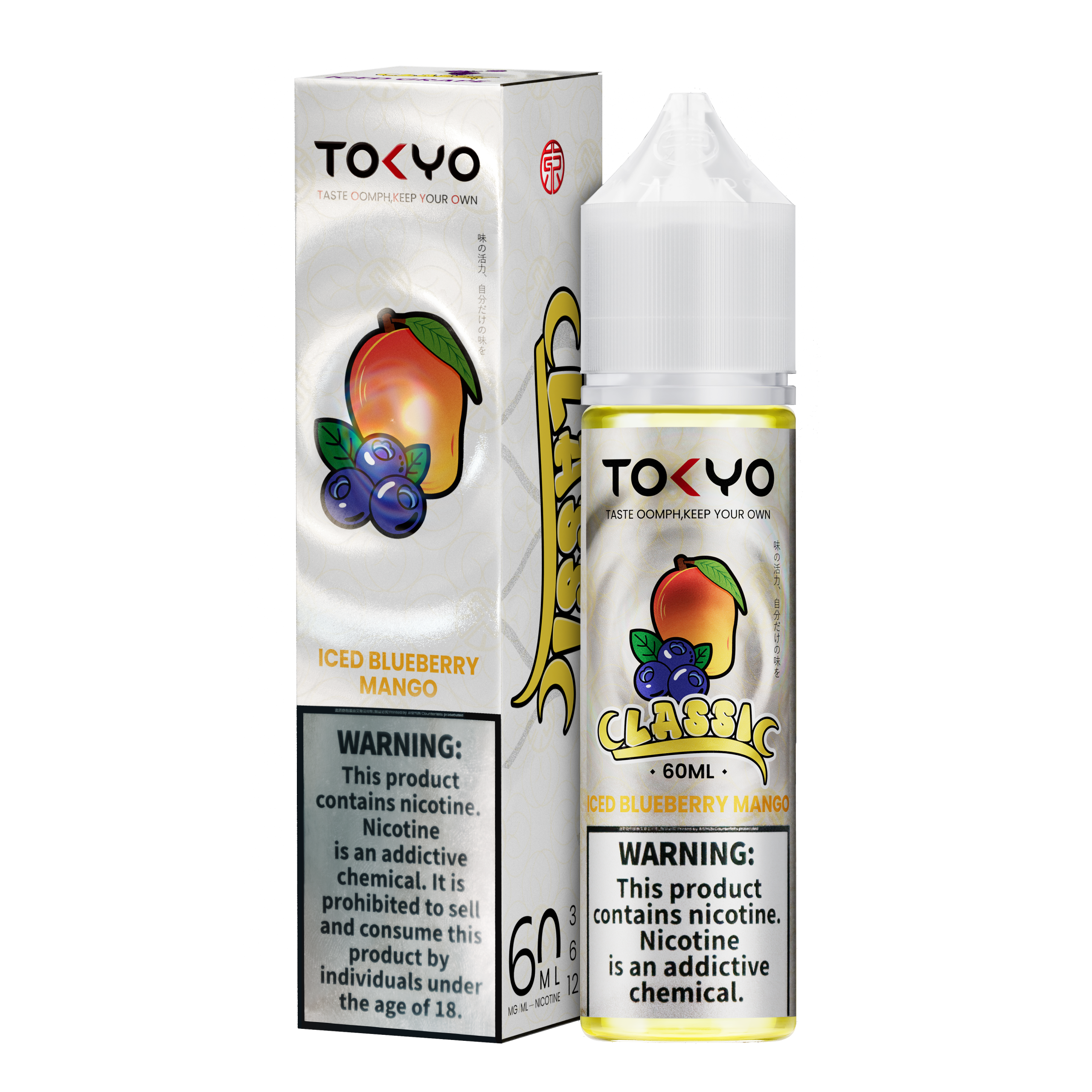 BLUEBERRY MANGO ICE 60ML - TOKYO CLASSIC SERIES