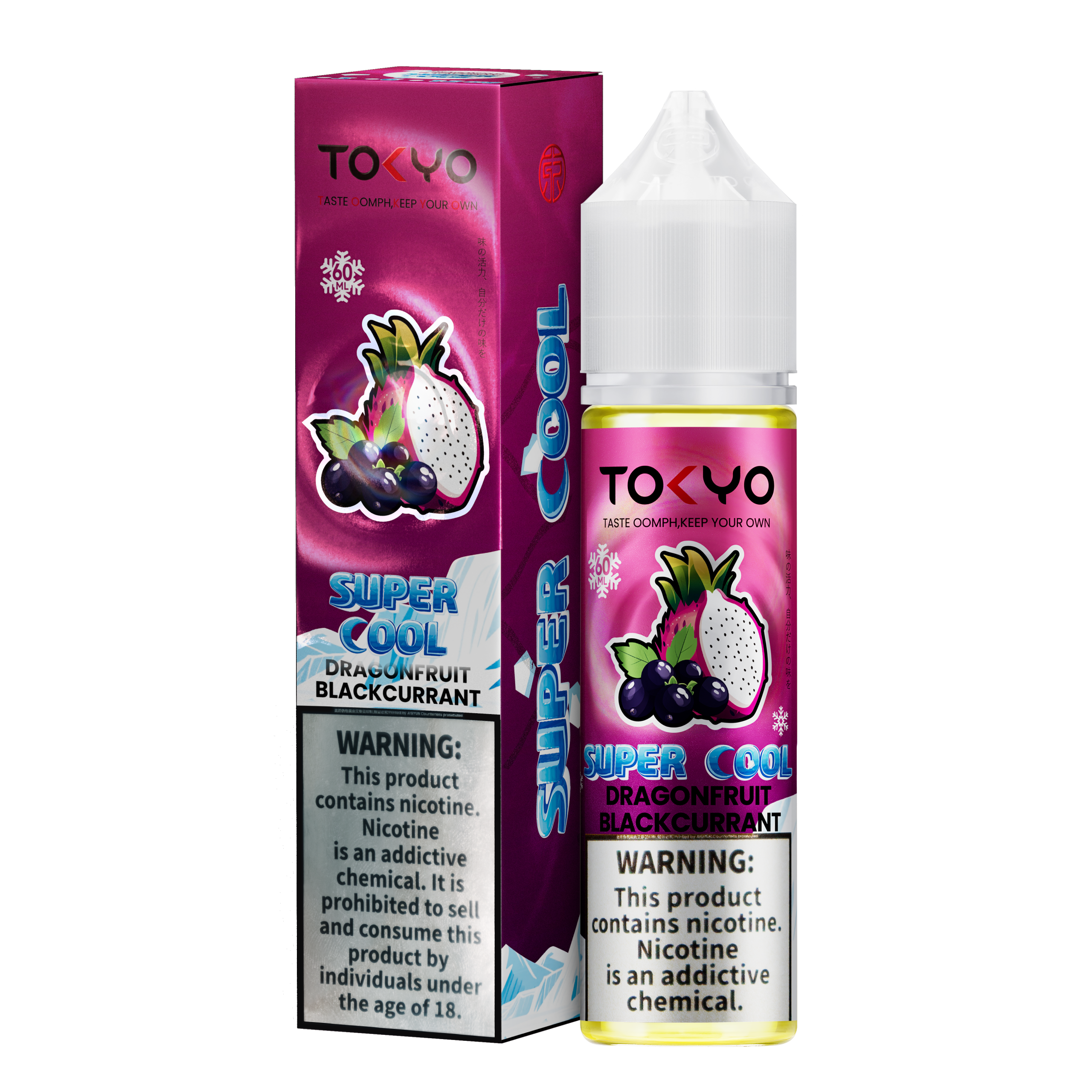 DRAGON FRUIT BLACKCURRANT 60ML - TOKYO SUPER COOL