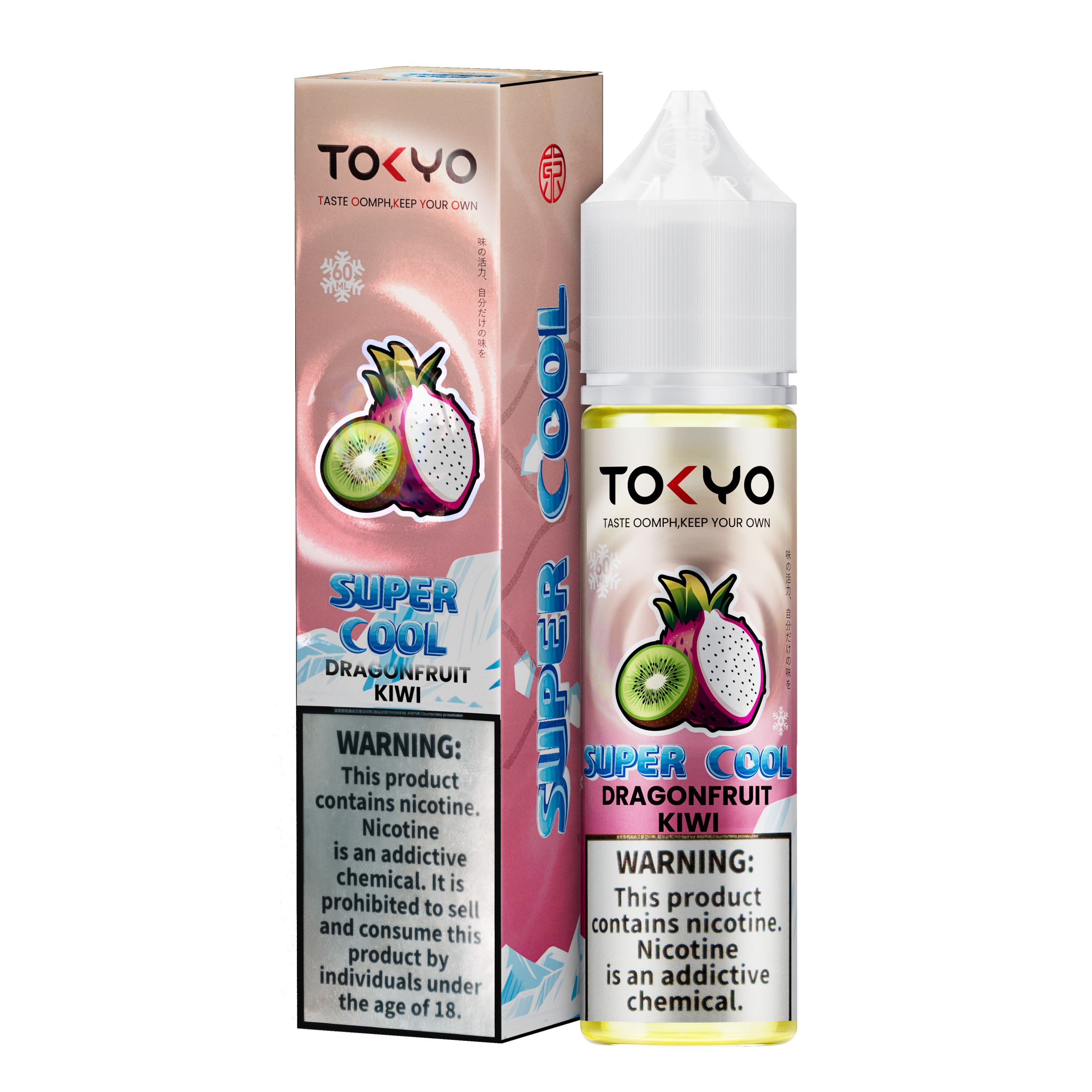 DRAGON FRUIT KIWI 60ML - TOKYO SUPER COOL