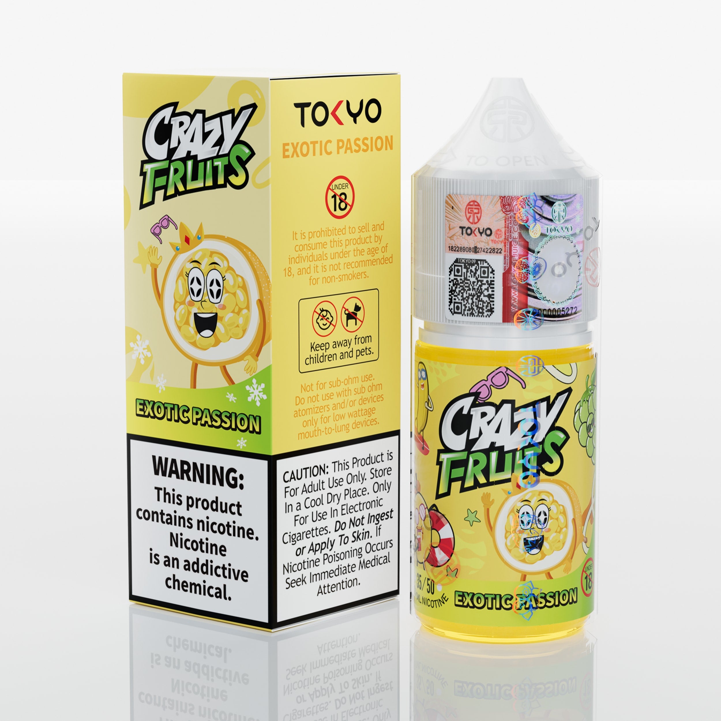EXOTIC PASSION 30ML - TOKYO CRAZY FRUITS