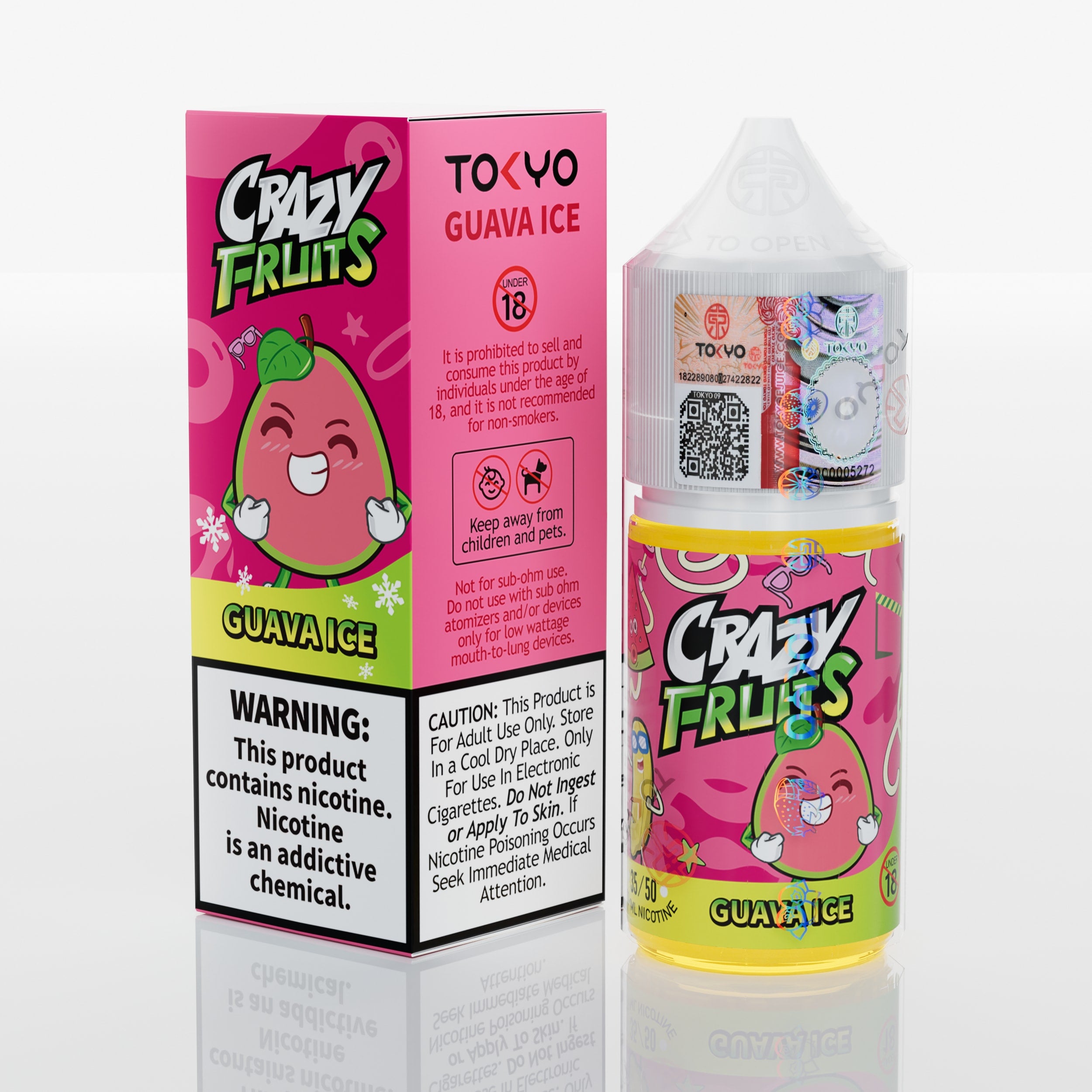 GUAVA ICE 30ML - TOKYO CRAZY FRUITS