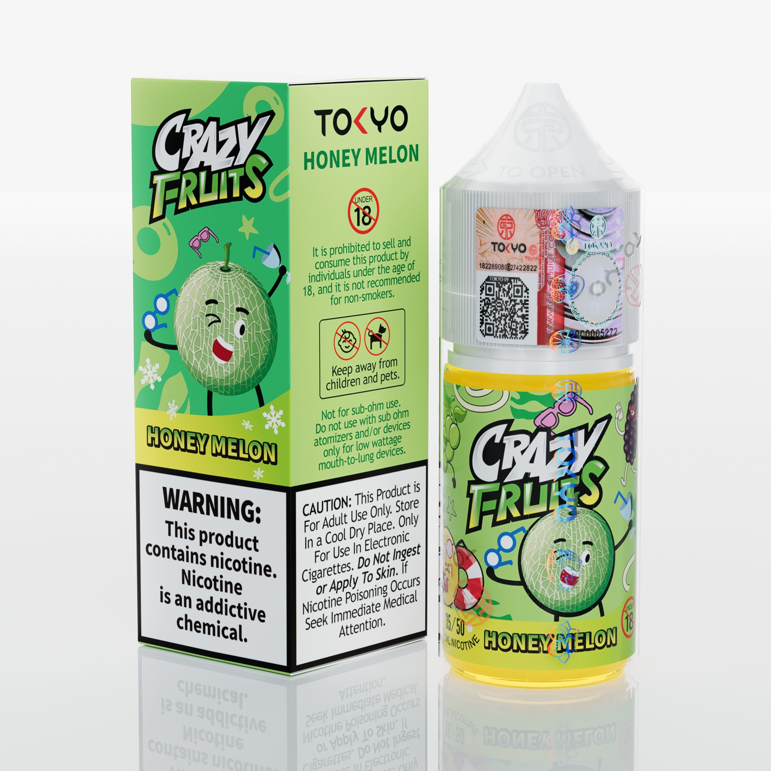 HONEY MELON 30ML - TOKYO CRAZY FRUITS