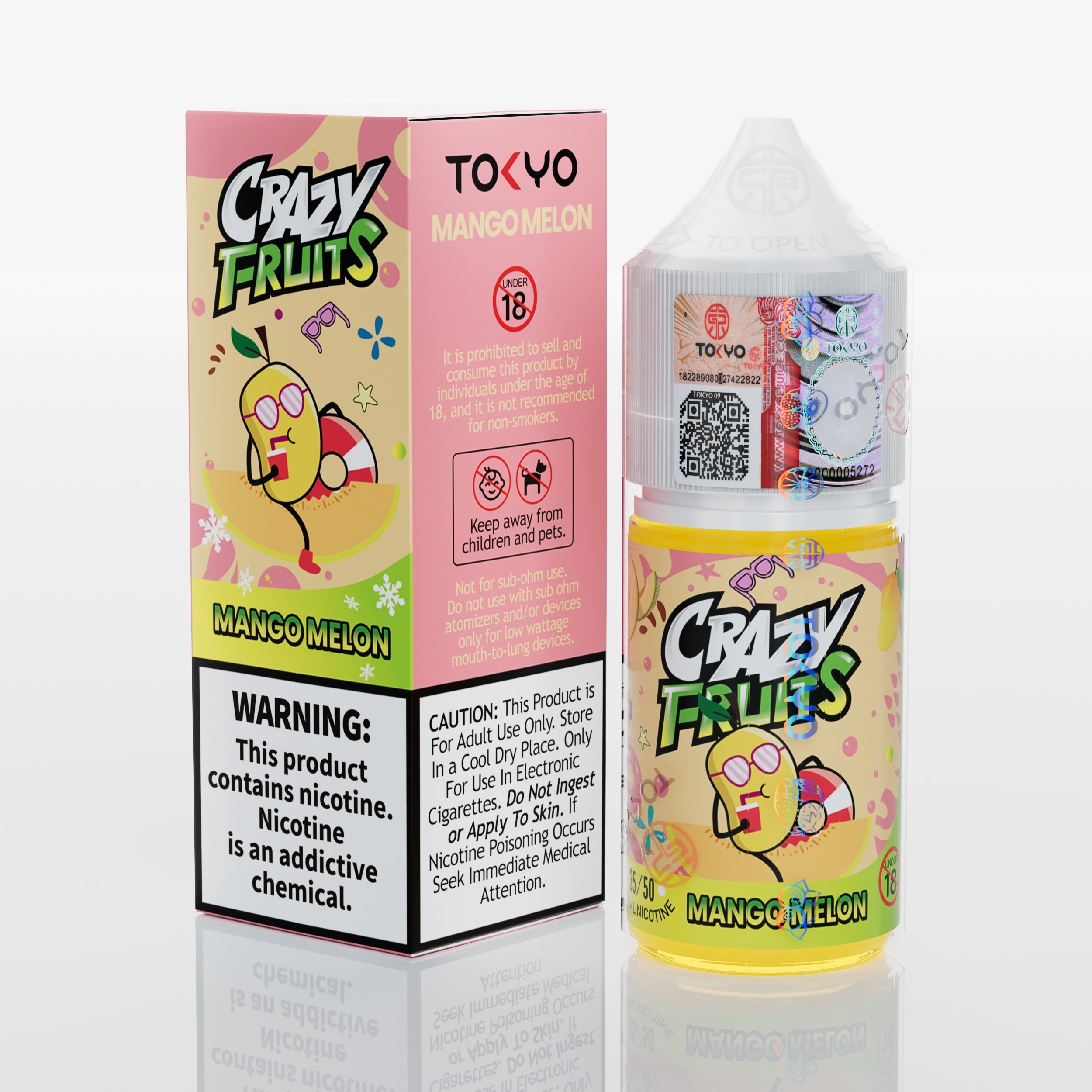 MANGO MELON 30ML - TOKYO CRAZY FRUITS
