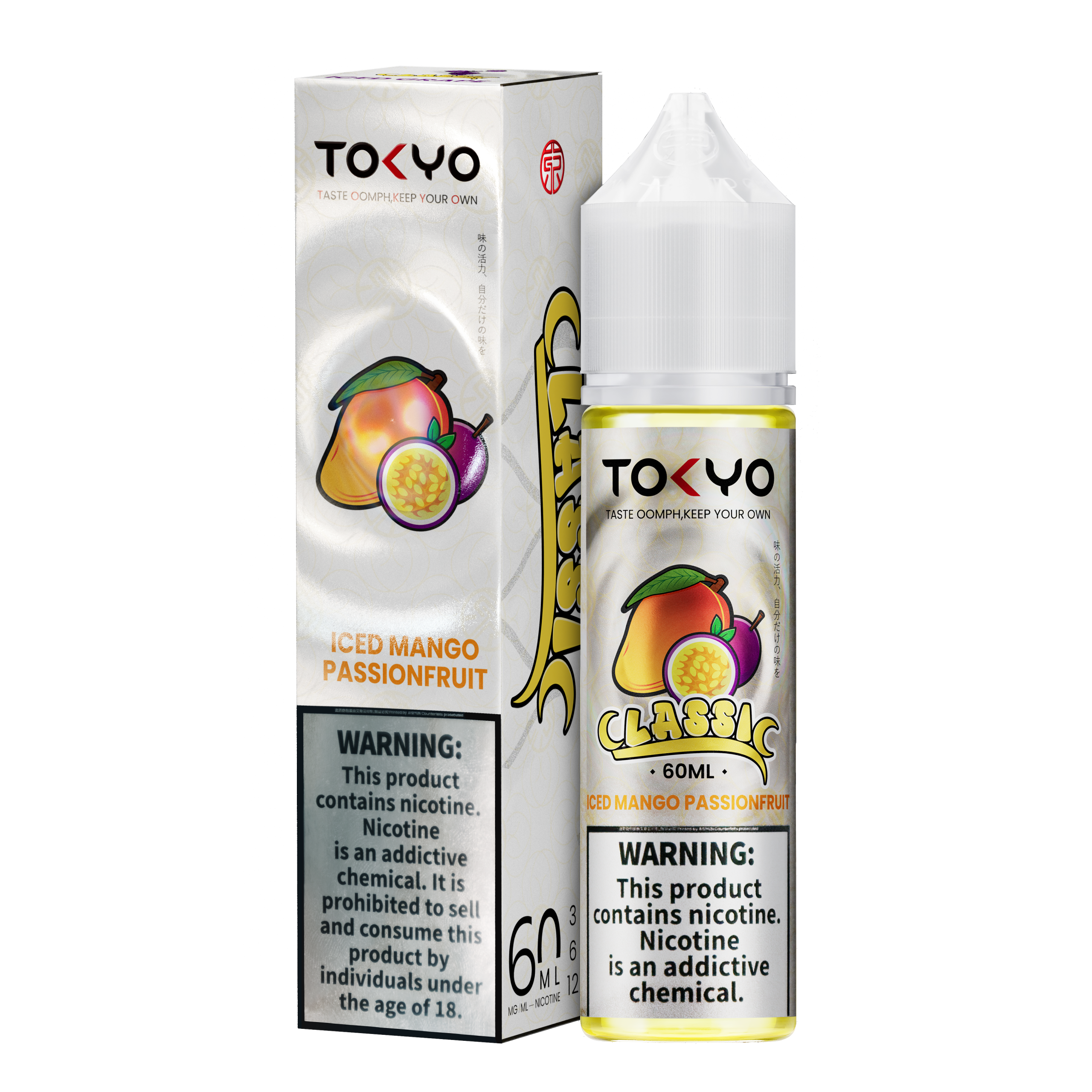MANGO PASSION FRUIT ICE 60ML - TOKYO CLASSIC SERIES