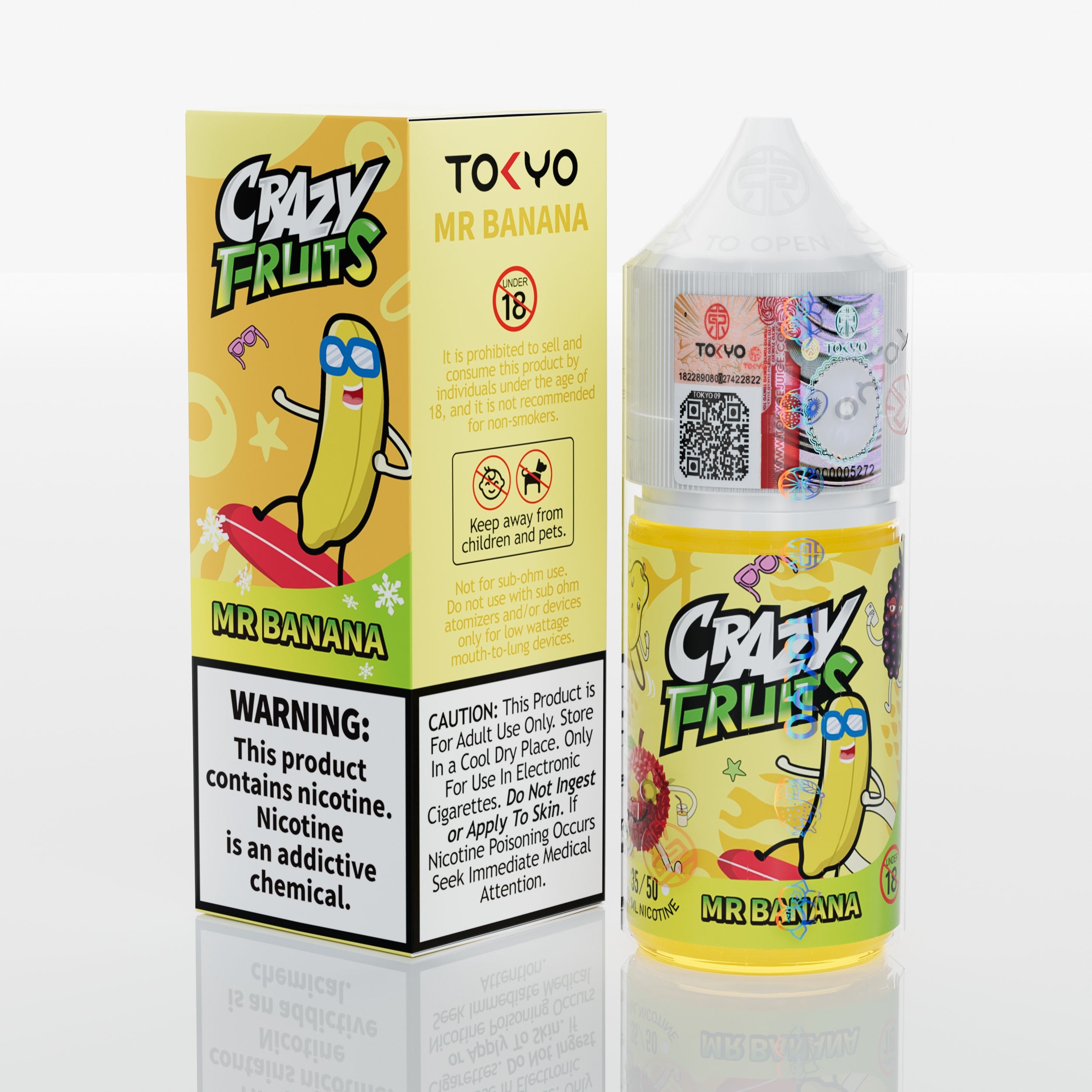 MR BANANA ICE 30ML - TOKYO CRAZY FRUITS