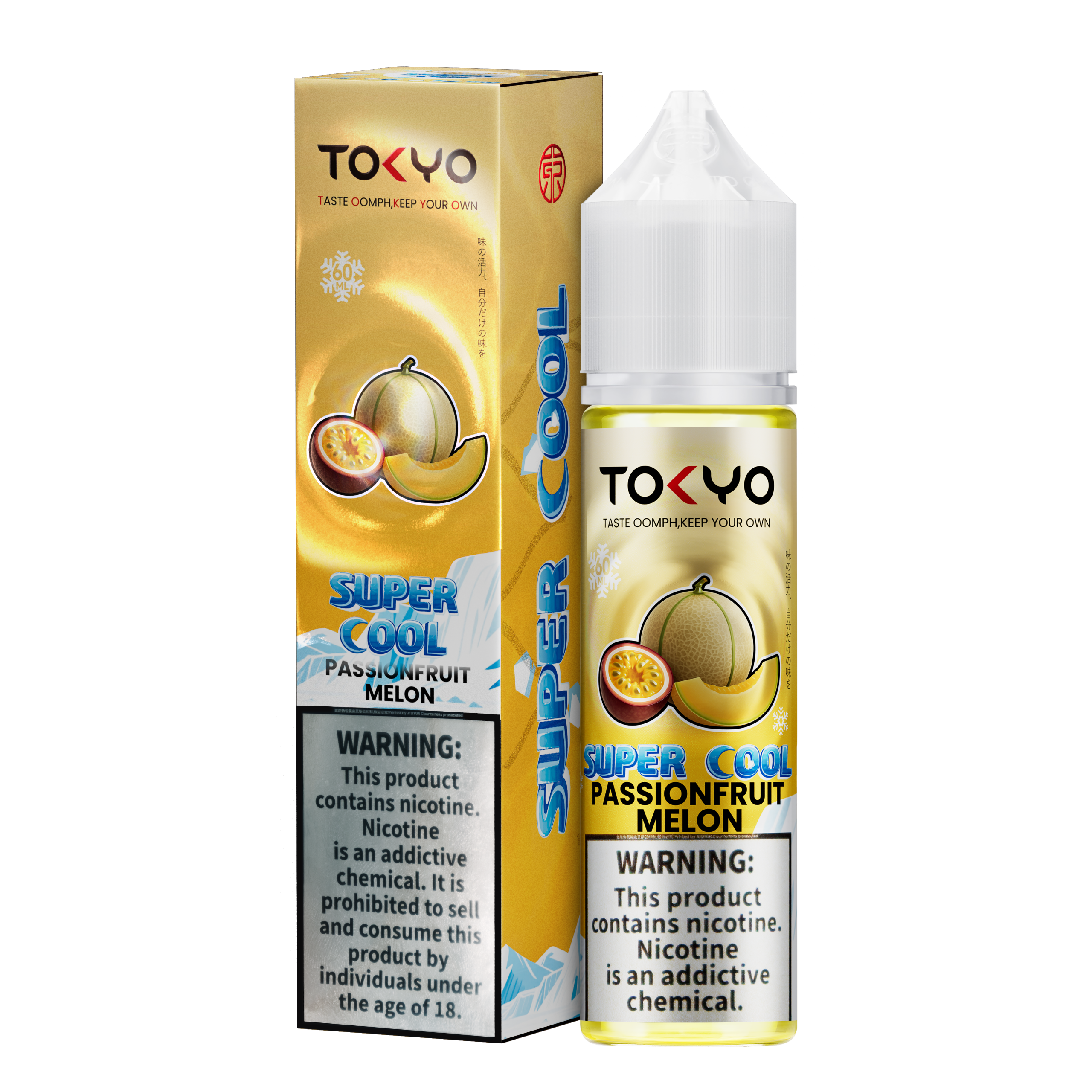 PASSION FRUIT MELON 60ML - TOKYO SUPER COOL
