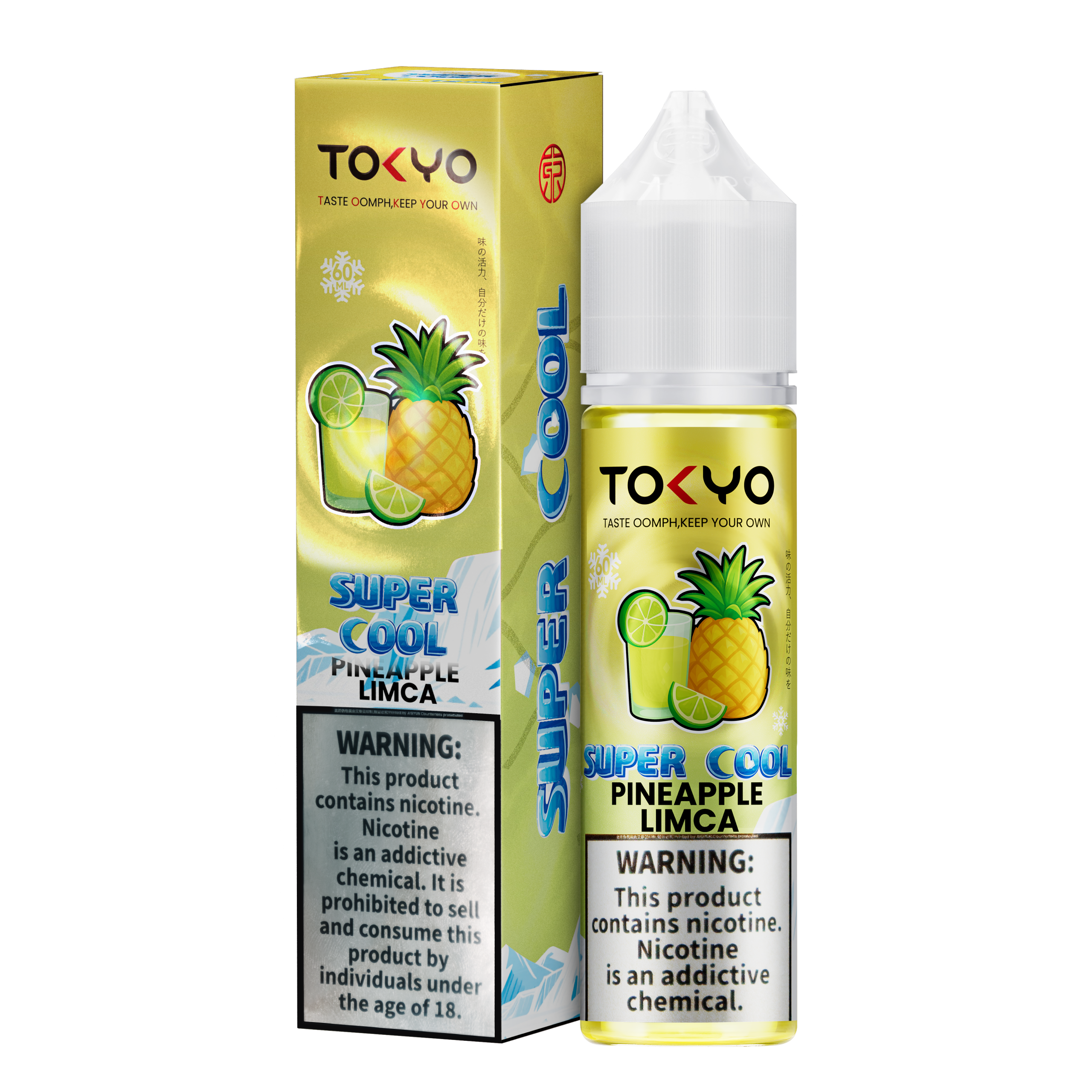 PINEAPPLE LIMCA 60ML - TOKYO SUPER COOL