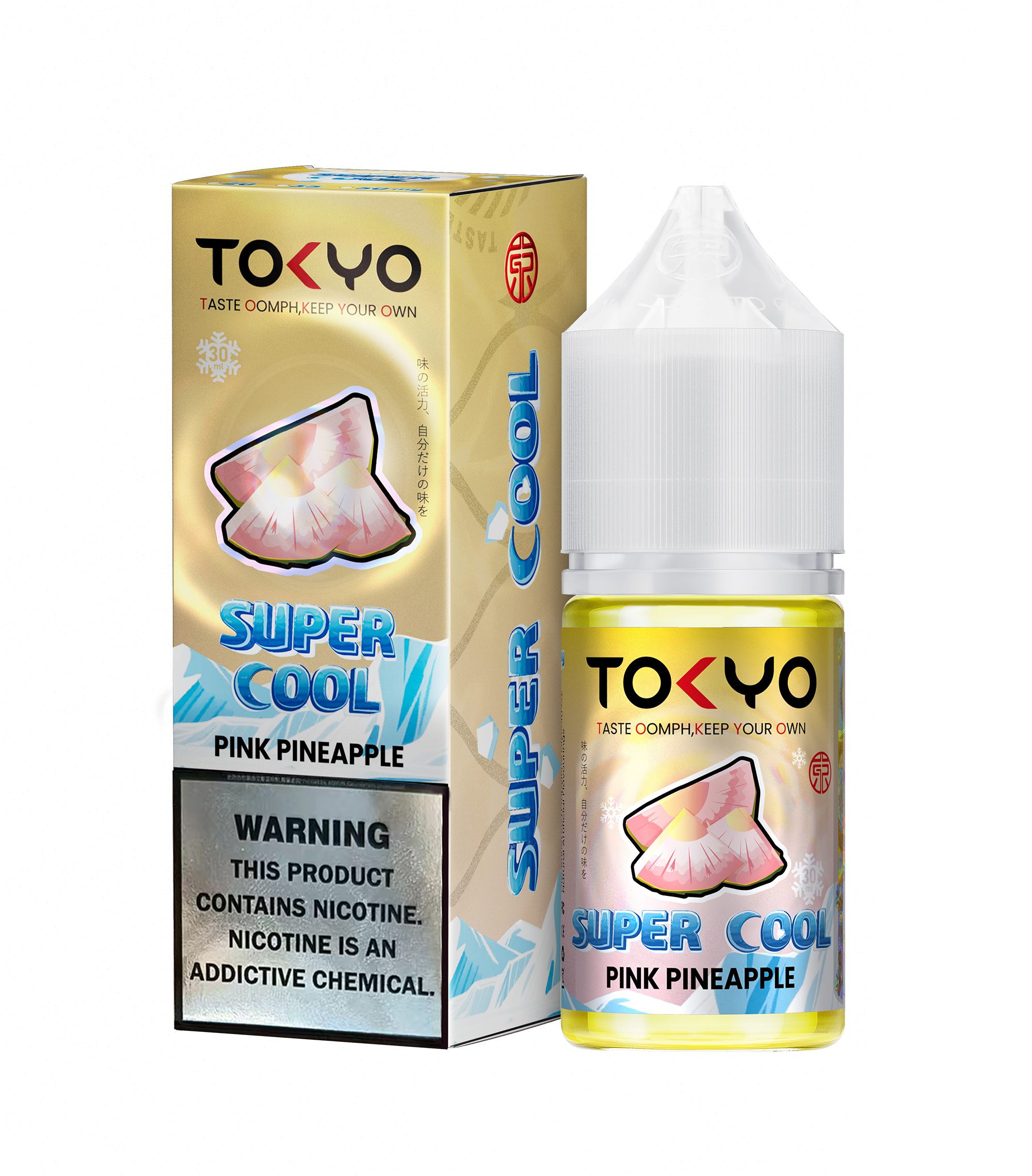 PINK PINEAPPLE ICE 30ML - TOKYO SUPER COOL