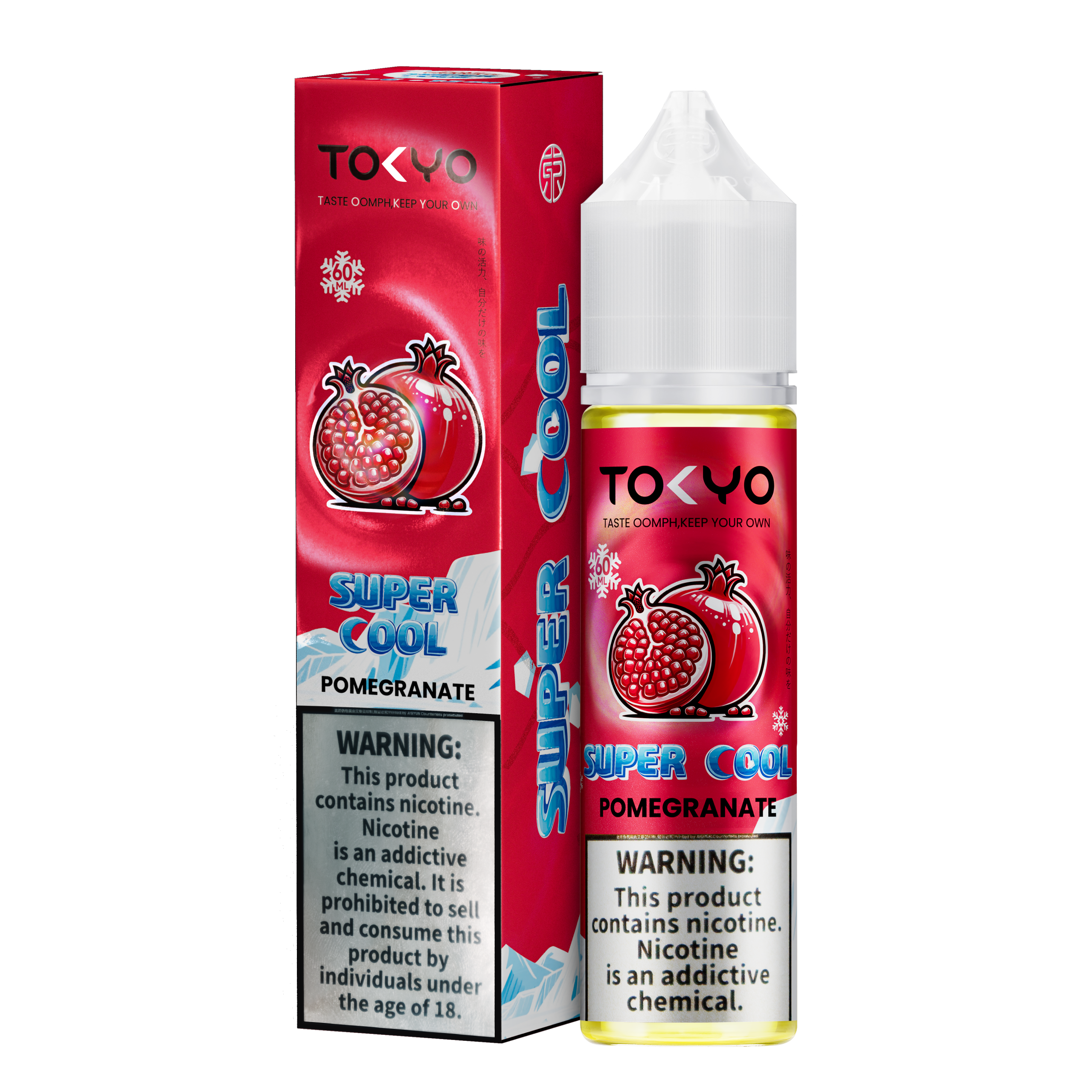 POMEGRANATE 60ML - TOKYO SUPER COOL