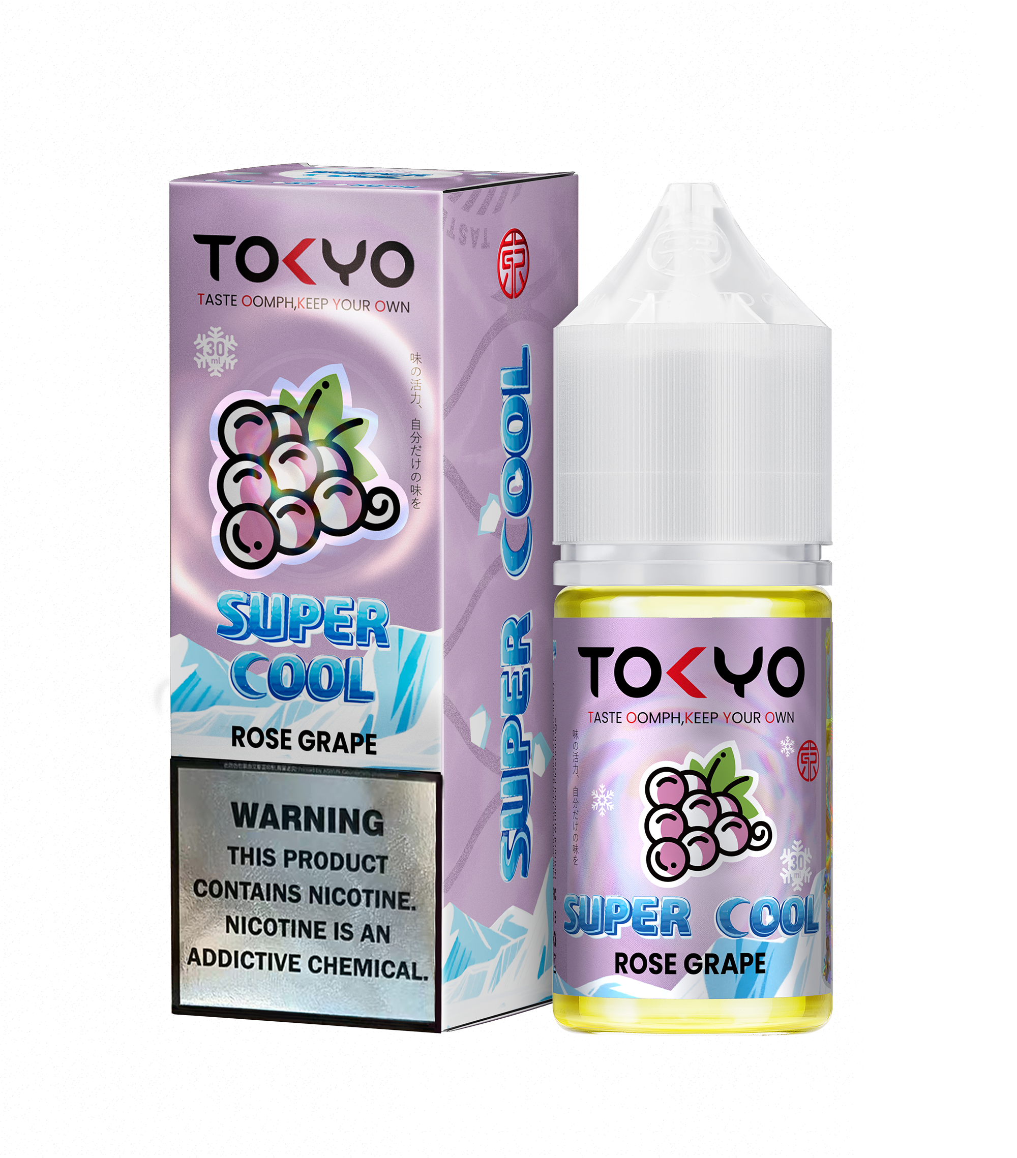 ROSE GRAPE 30ML - TOKYO SUPER COOL