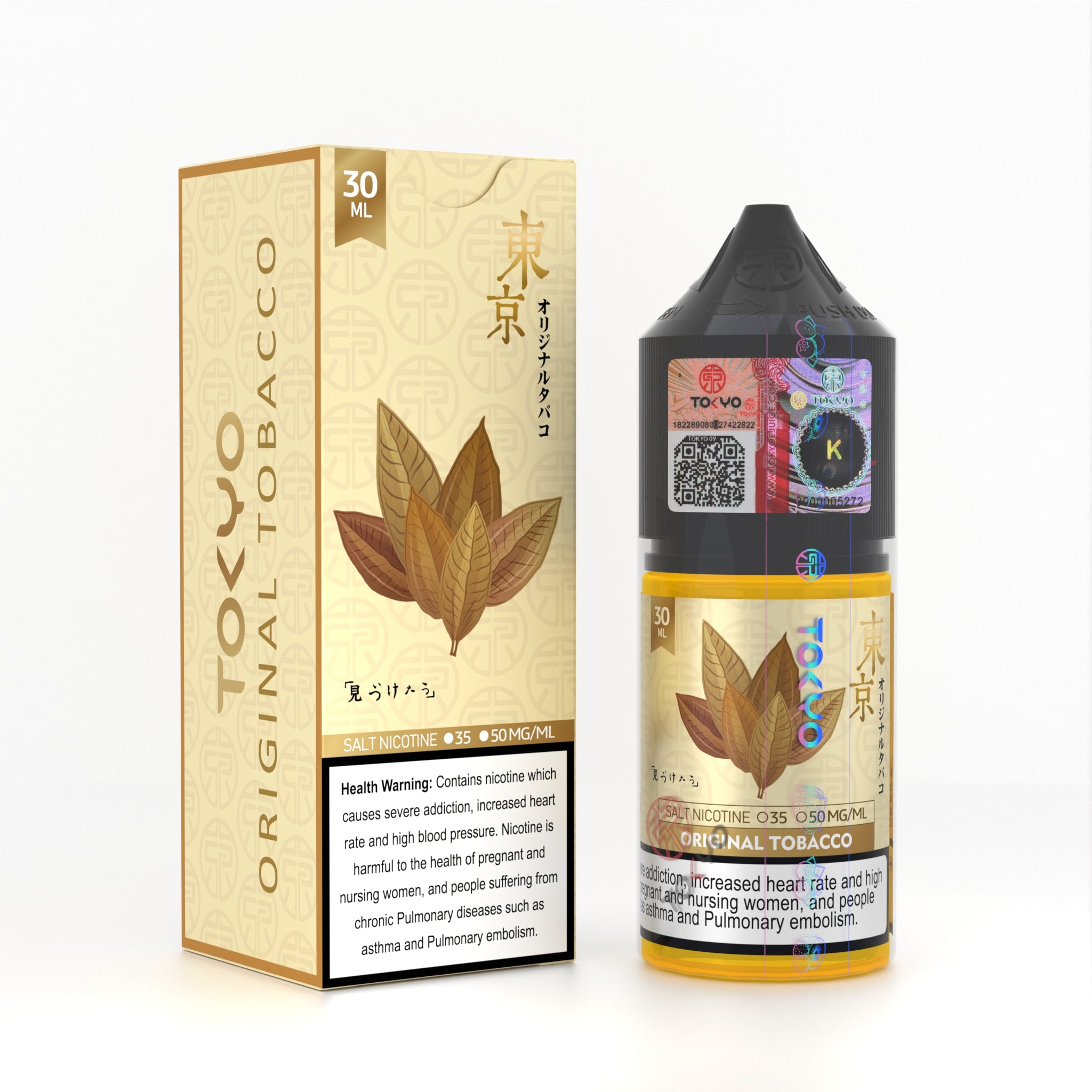 ORIGINAL TOBACCO 30ML - TOKYO TOBACCO SERIES
