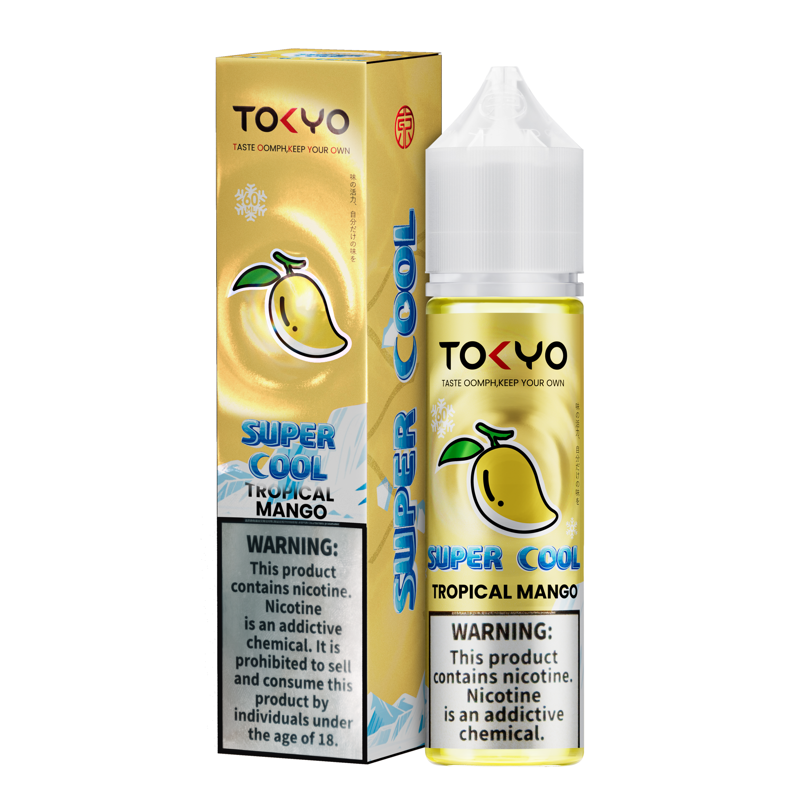TROPICAL MANGO 60ML - TOKYO SUPER COOL