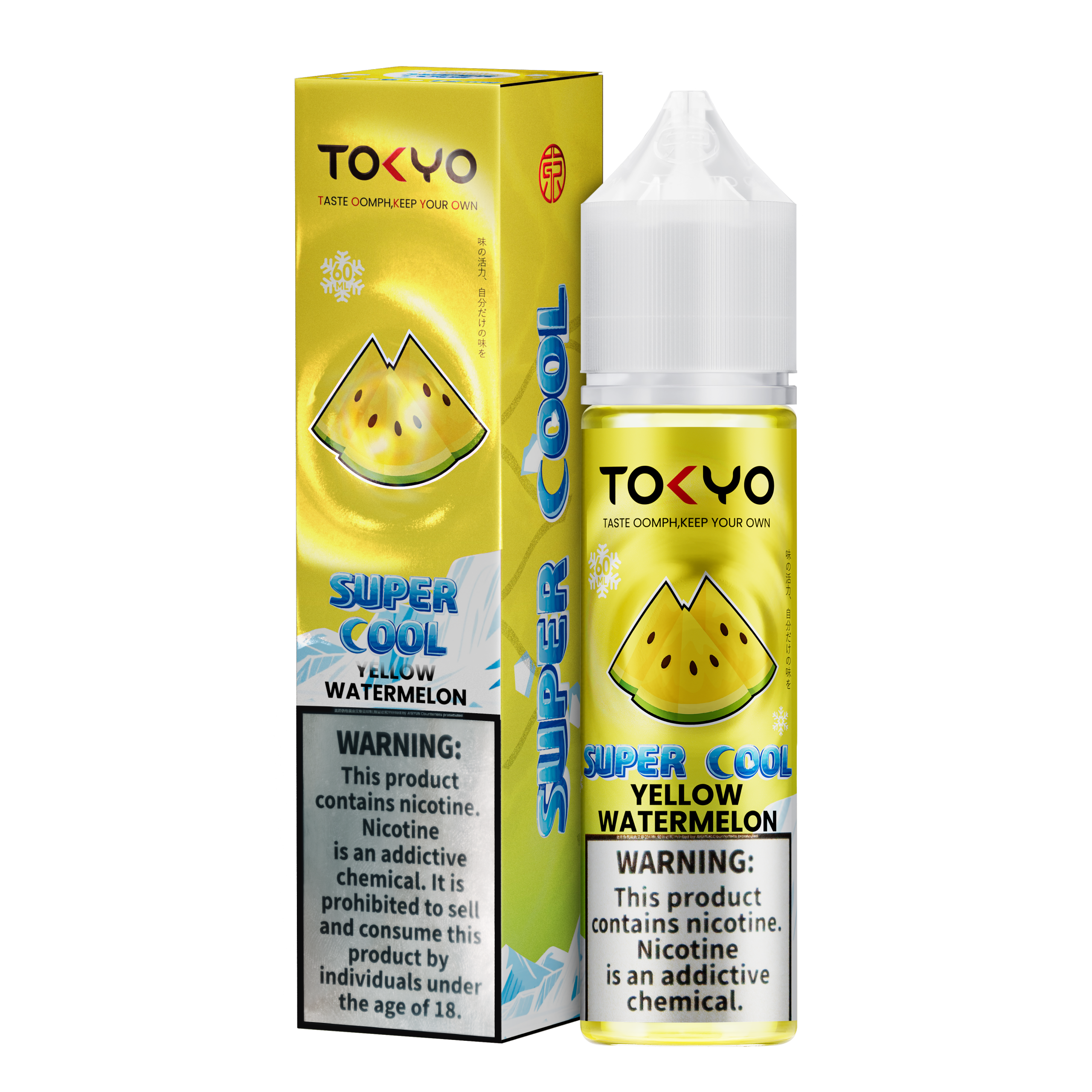 YELLOW WATERMELON 60ML - TOKYO SUPER COOL