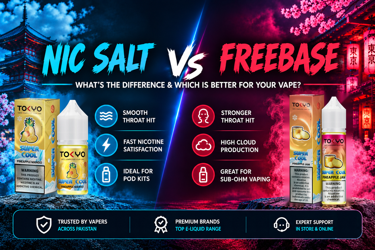 Freebase vs Nic Salt: What's the Difference?