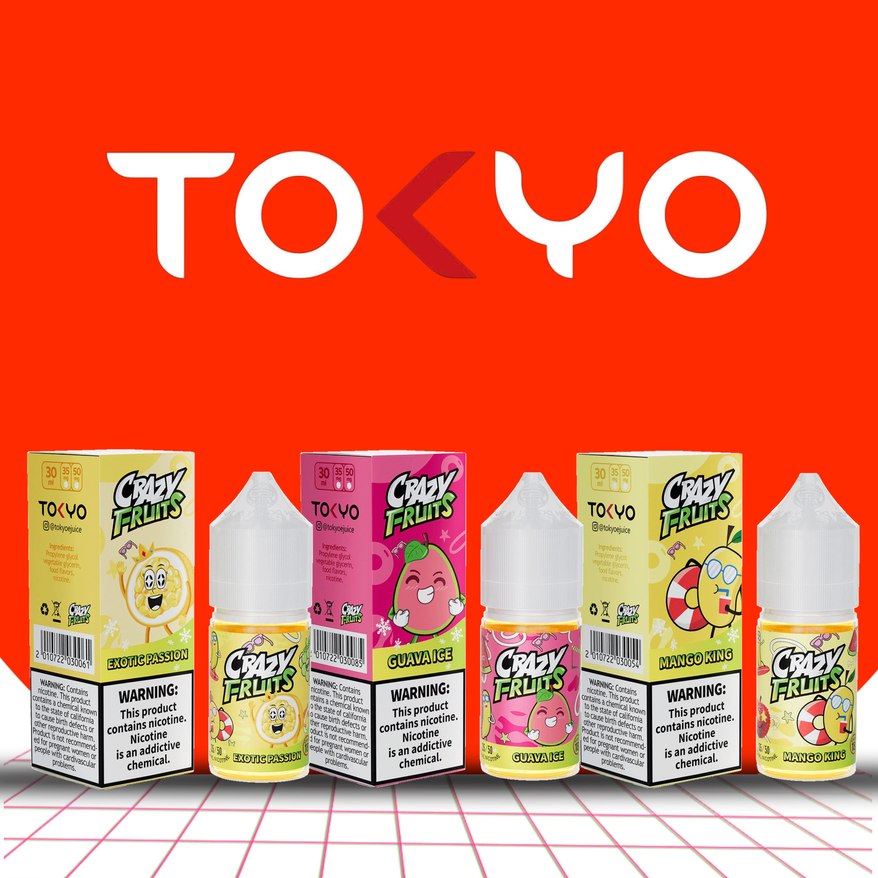TOKYO CRAZY FRUIT 30ML