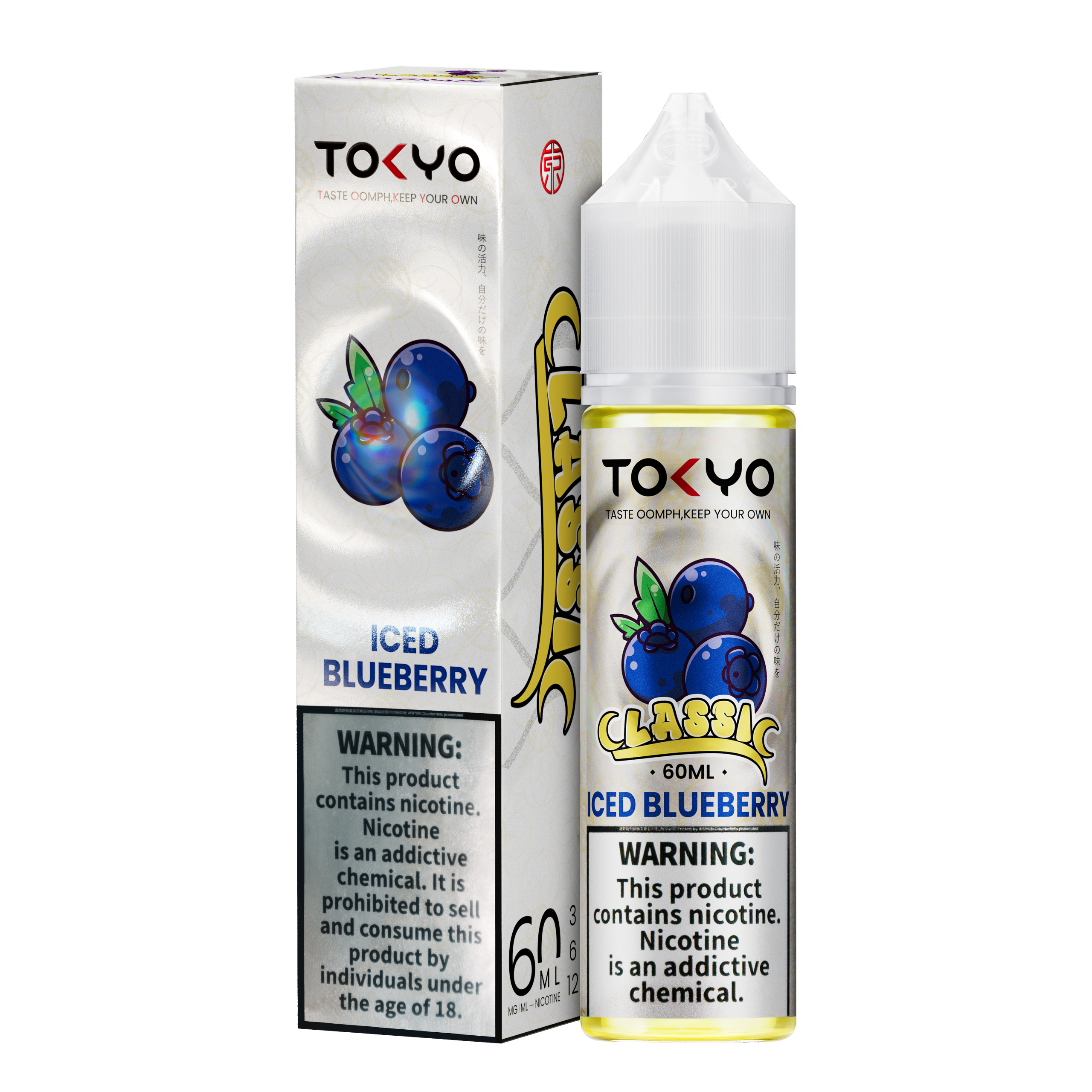 BLUEBERRY ICE 60ML - TOKYO CLASSIC SERIES