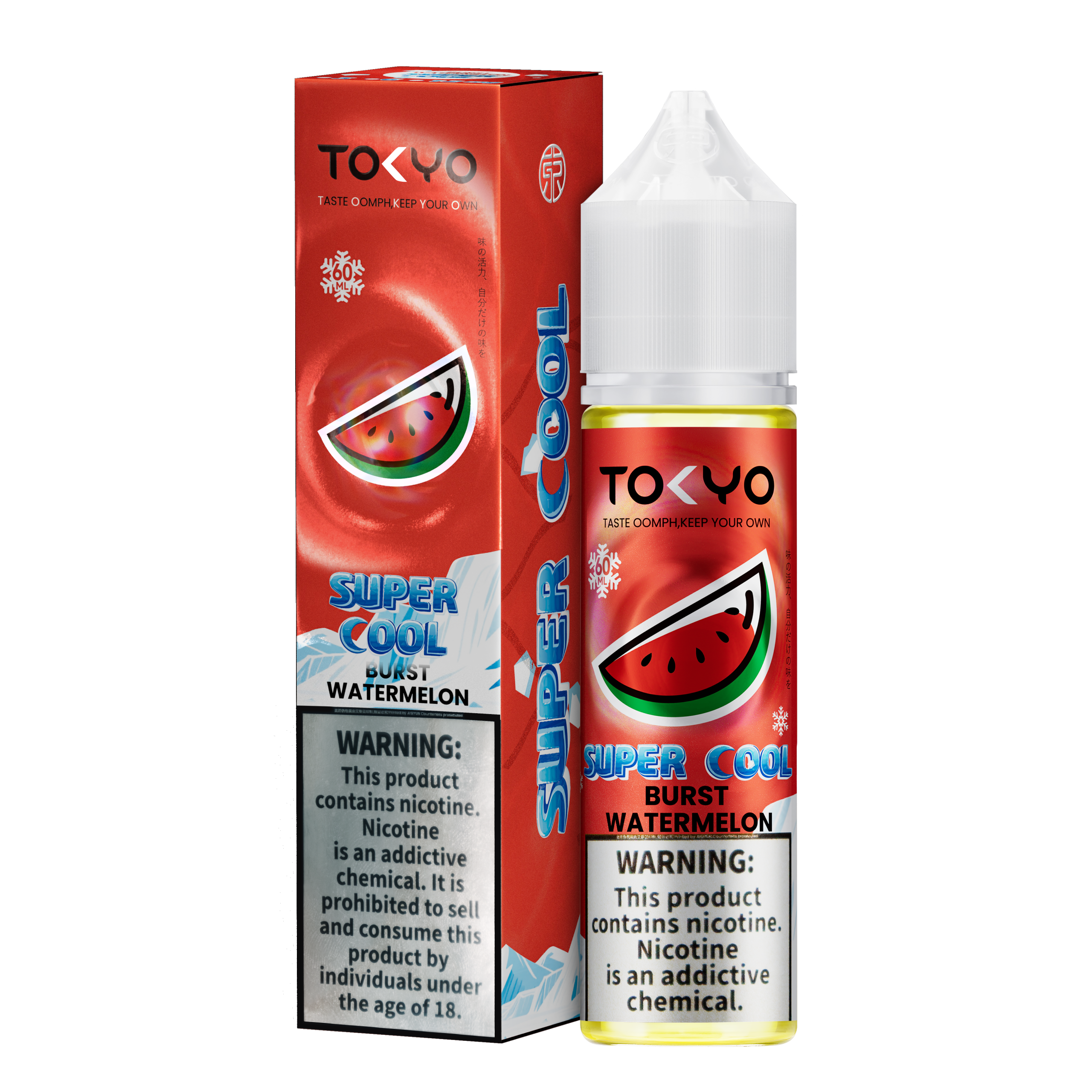 BURST WATERMELON 60ML - TOKYO SUPER COOL