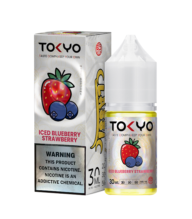BLUEBERRY STRAWBERRY ICE 30ML - TOKYO CLASSIC SERIES