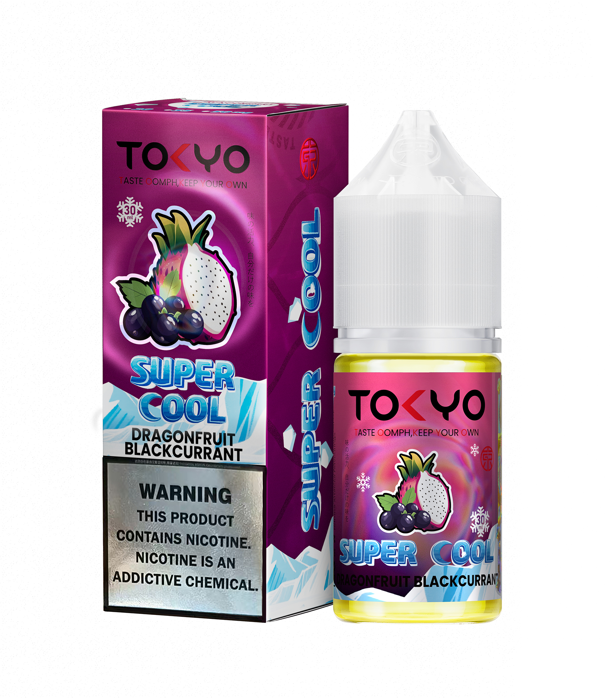 DRAGON FRUIT BLACKCURRANT ICE 30ML - TOKYO SUPER COOL