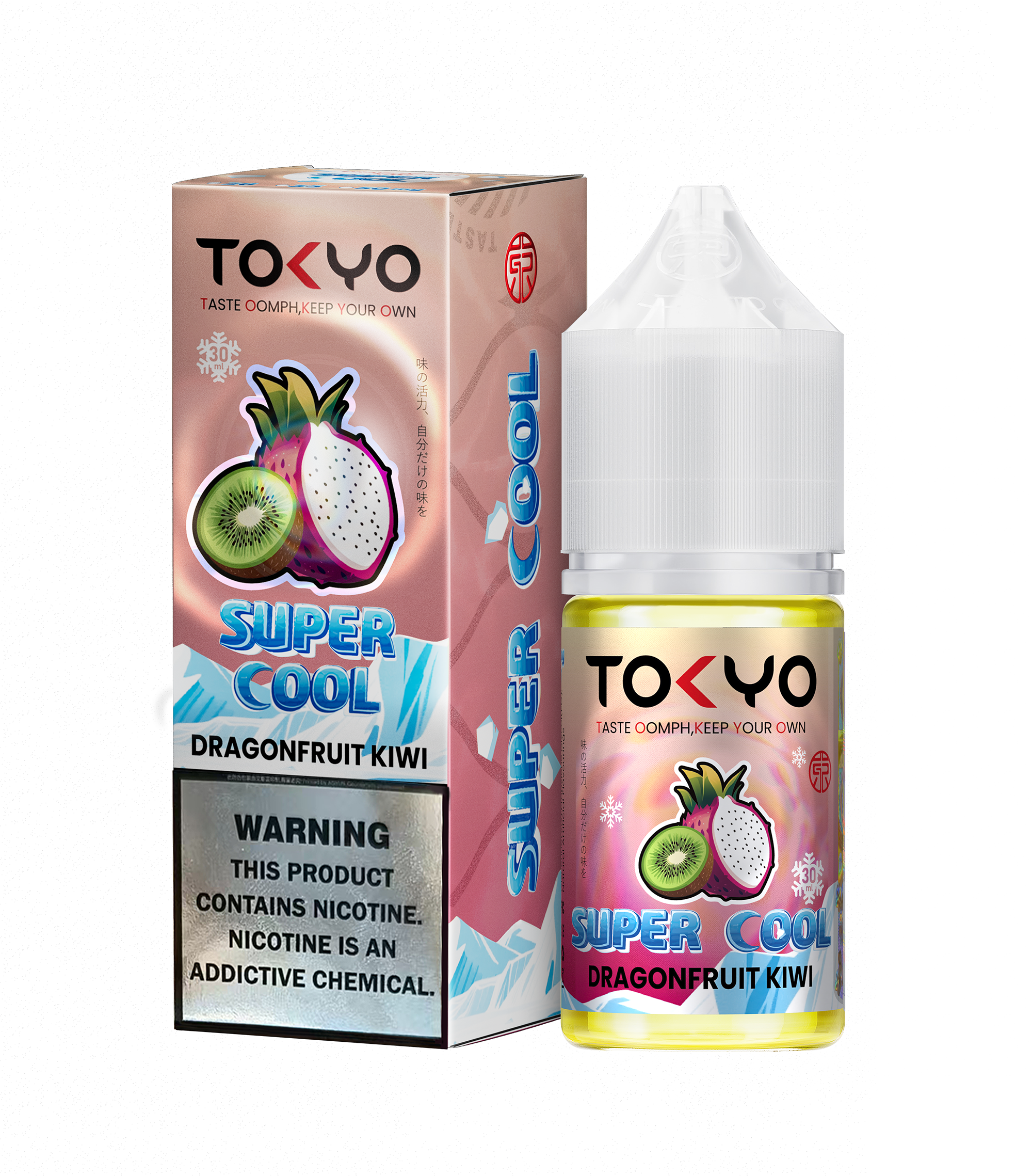 DRAGON FRUIT KIWI ICE 30ML - TOKYO SUPER COOL