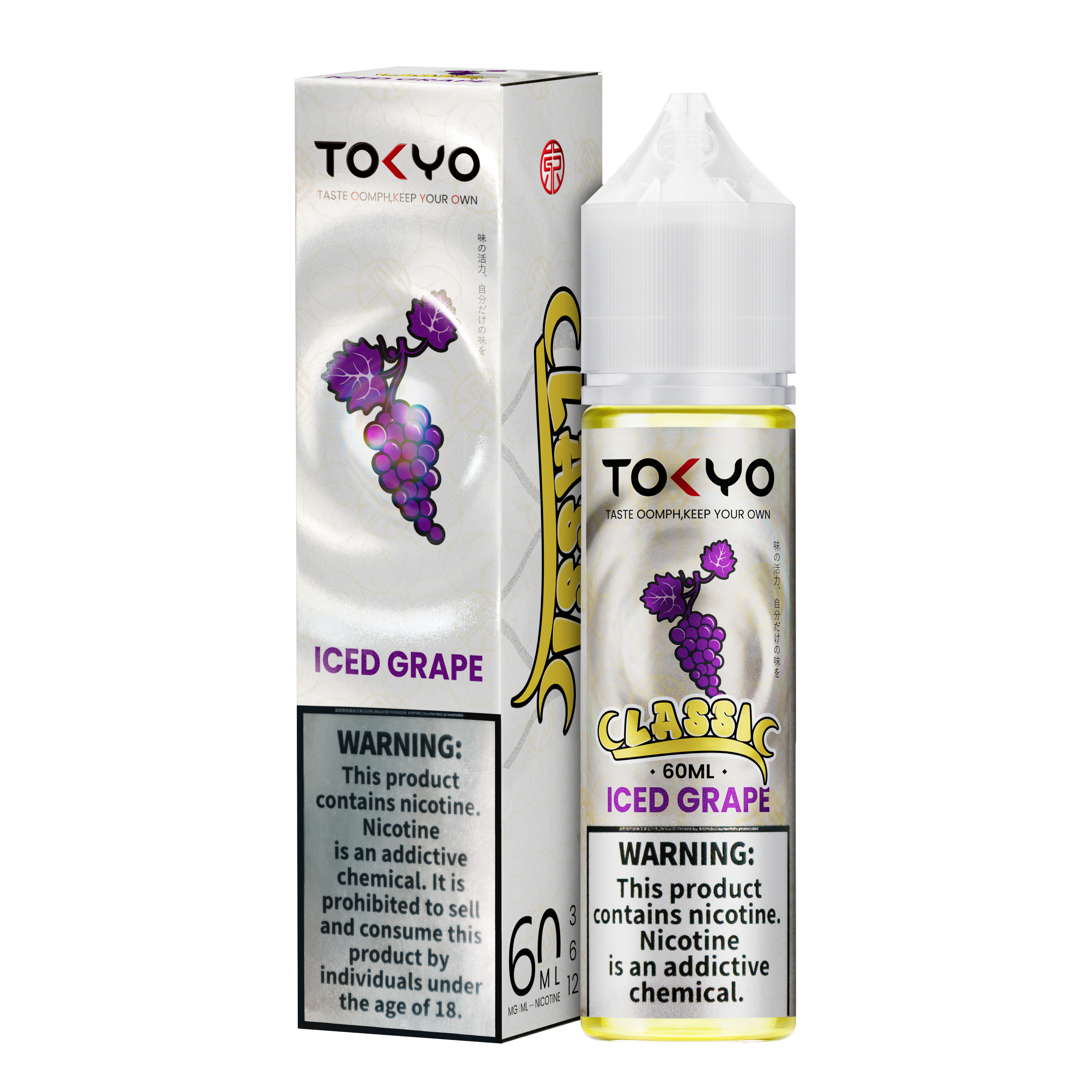 GRAPE ICE 60ML - TOKYO CLASSIC SERIES