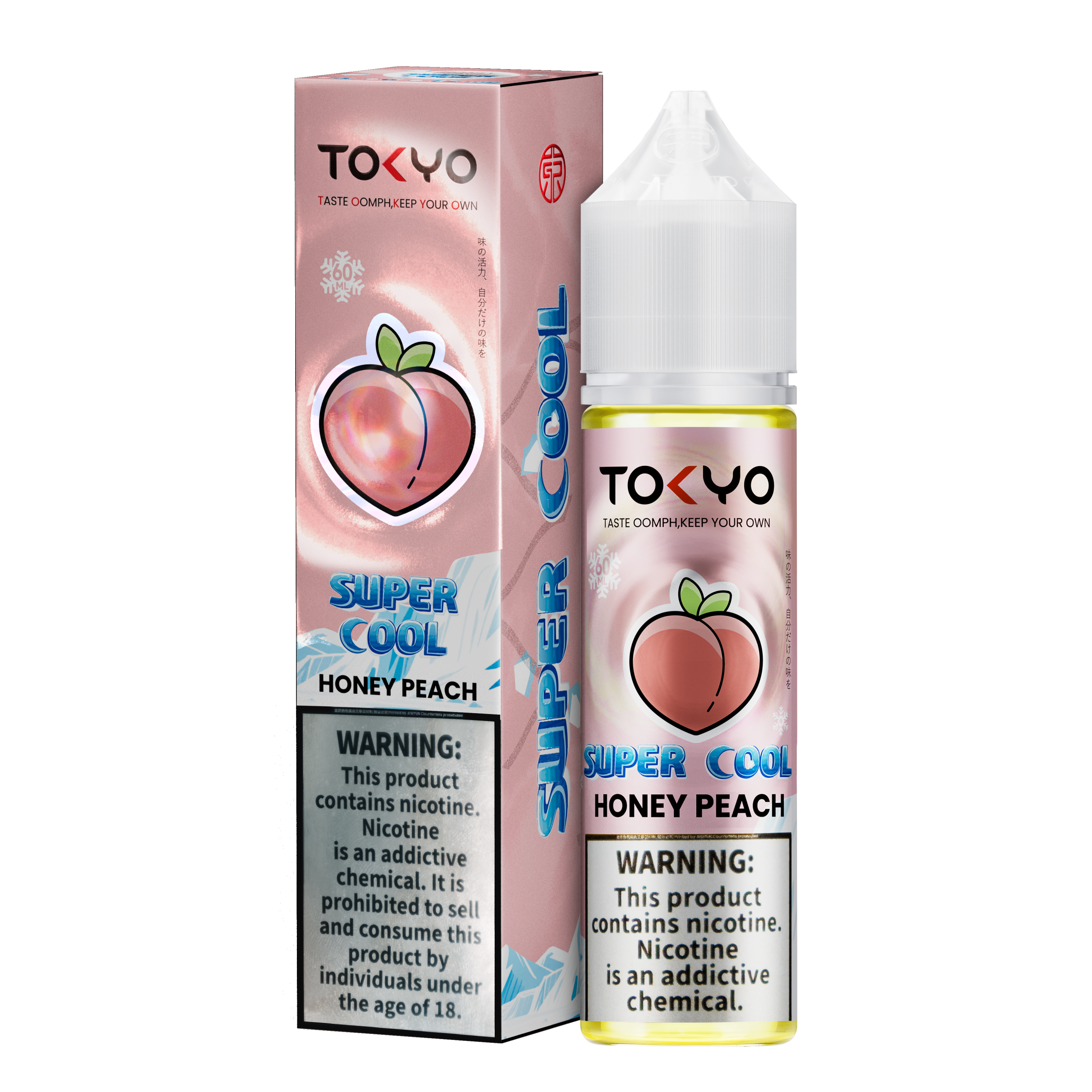 HONEY PEACH 60ML - TOKYO SUPER COOL