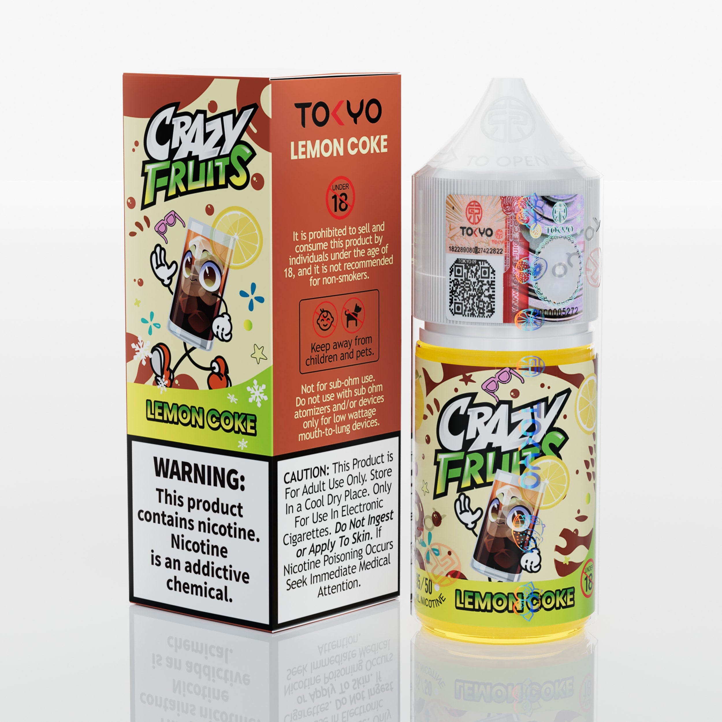 LEMON COKE 30ML - TOKYO CRAZY FRUITS