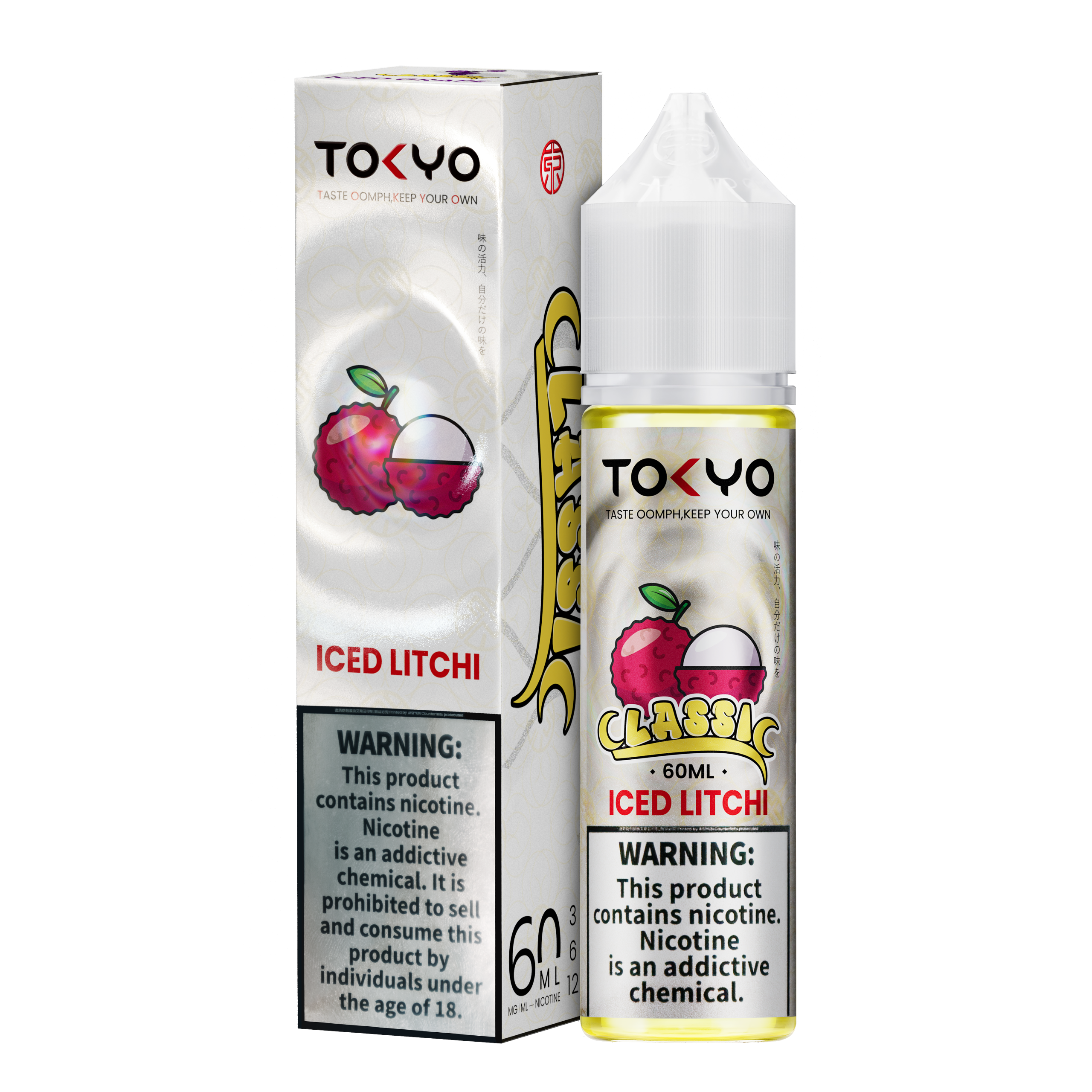 LYCHEE ICE 60ML - TOKYO CLASSIC SERIES
