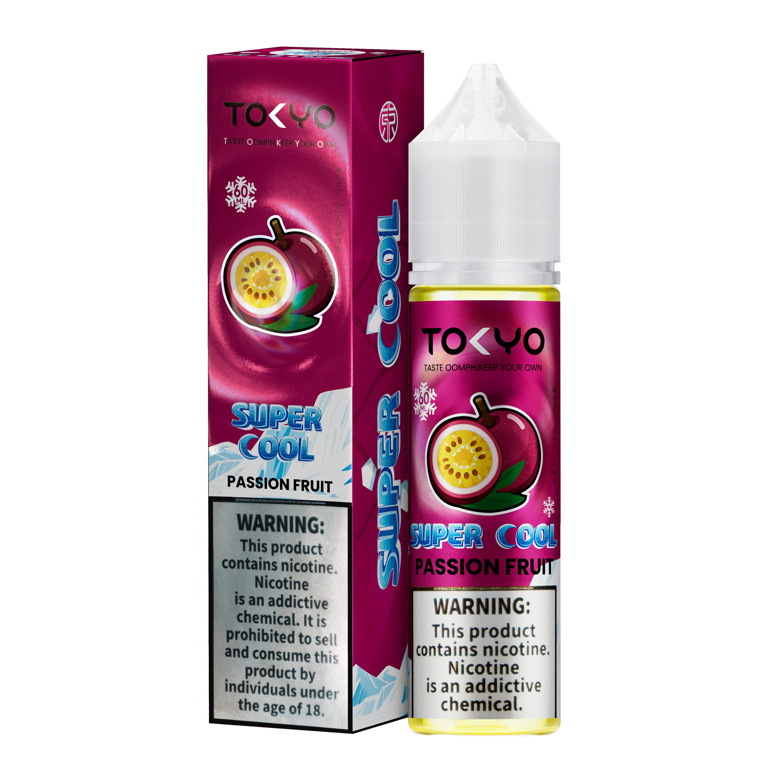 PASSION FRUIT 60ML - TOKYO SUPER COOL