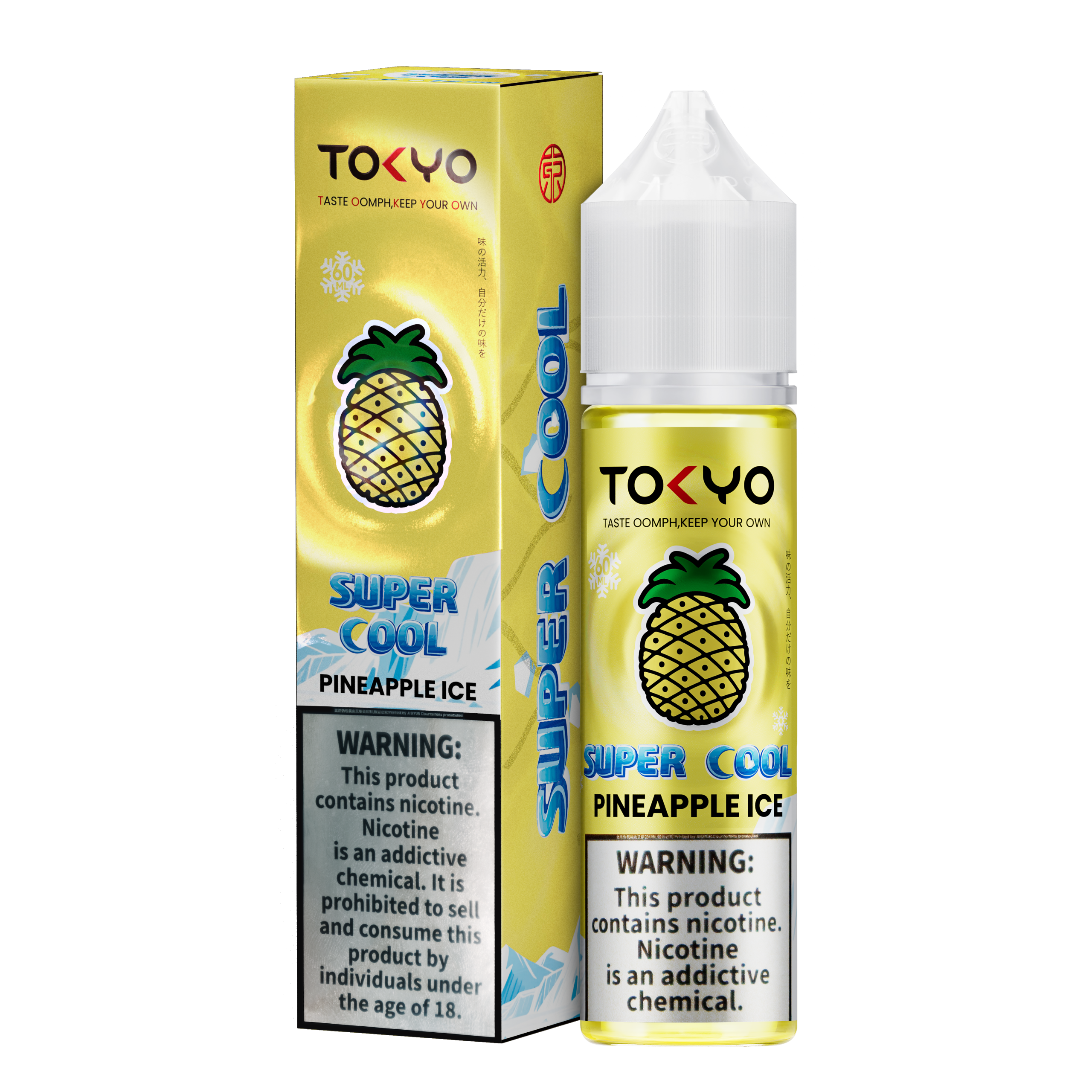 PINEAPPLE ICE 60ML - TOKYO SUPER COOL