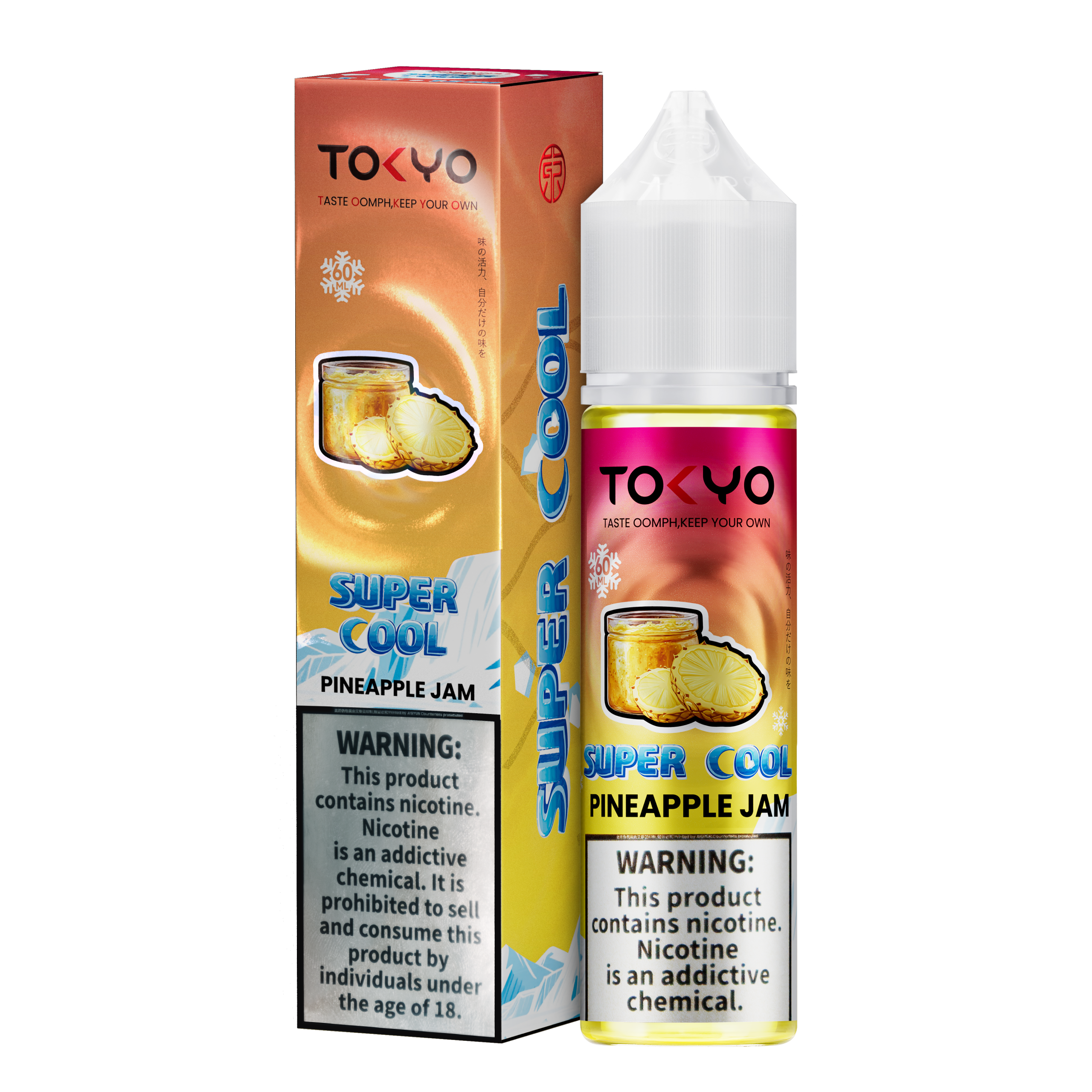 PINEAPPLE JAM 60ML - TOKYO SUPER COOL