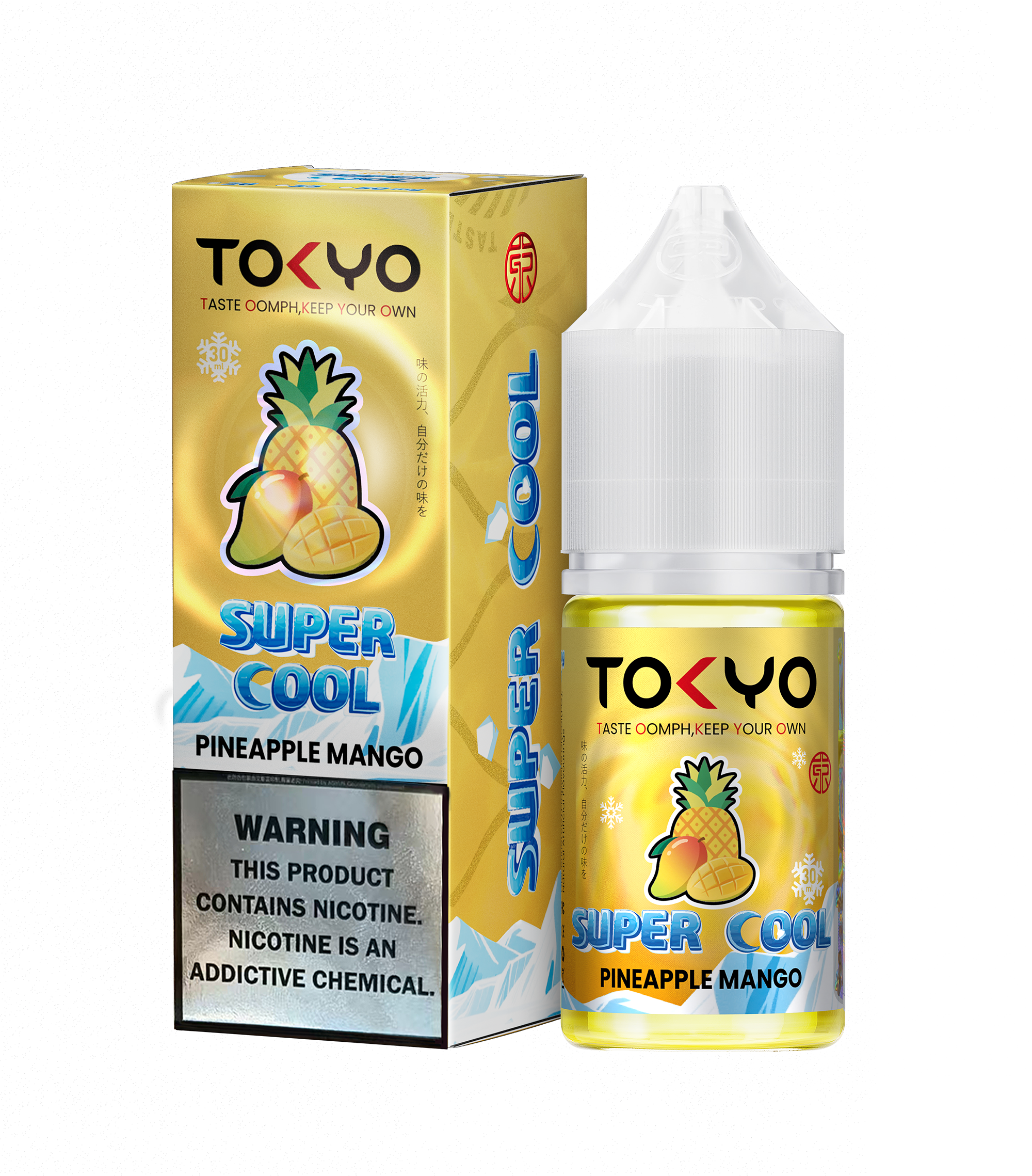 PINEAPPLE MANGO ICE 30ML - TOKYO SUPER COOL
