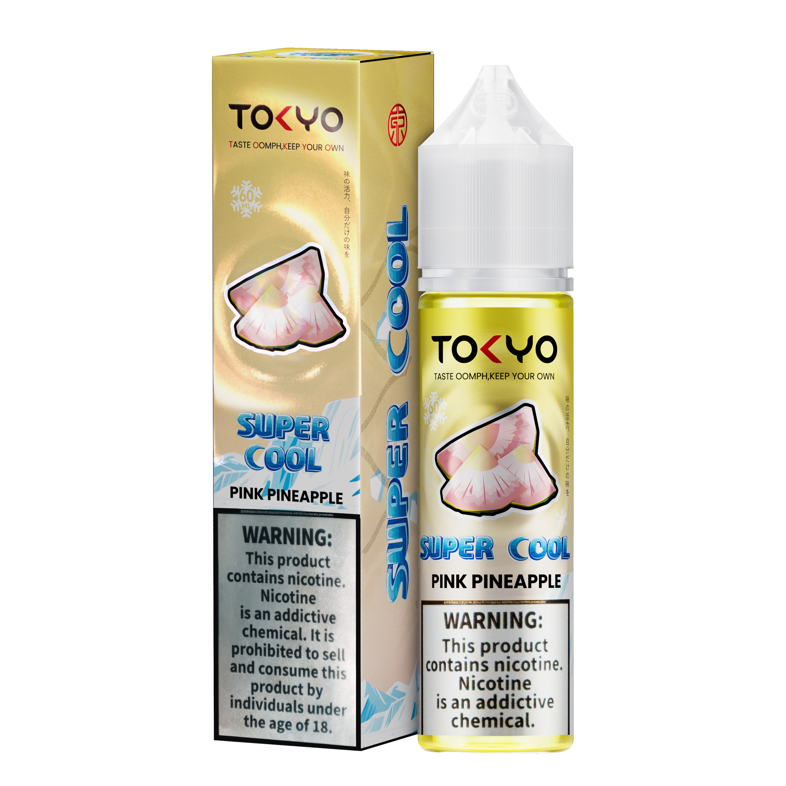 PINK PINEAPPLE 60ML - TOKYO SUPER COOL