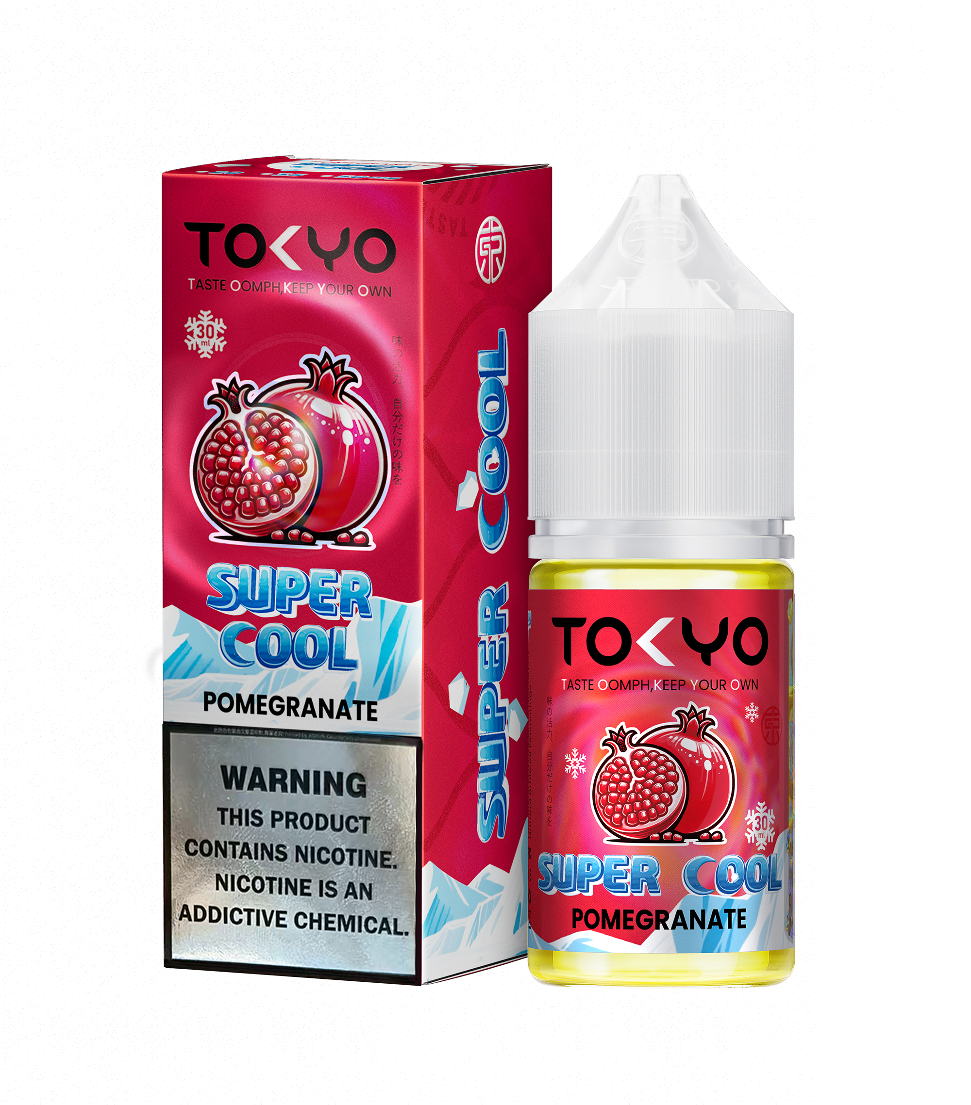 POMEGRANATE ICE 30ML - TOKYO SUPER COOL