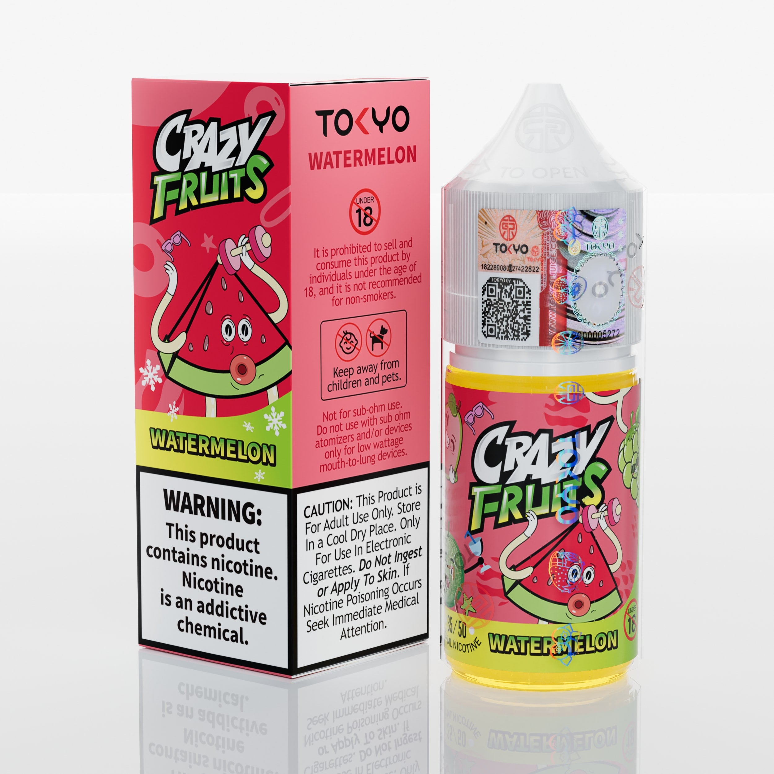 WATERMELON 30ML - TOKYO CRAZY FRUITS