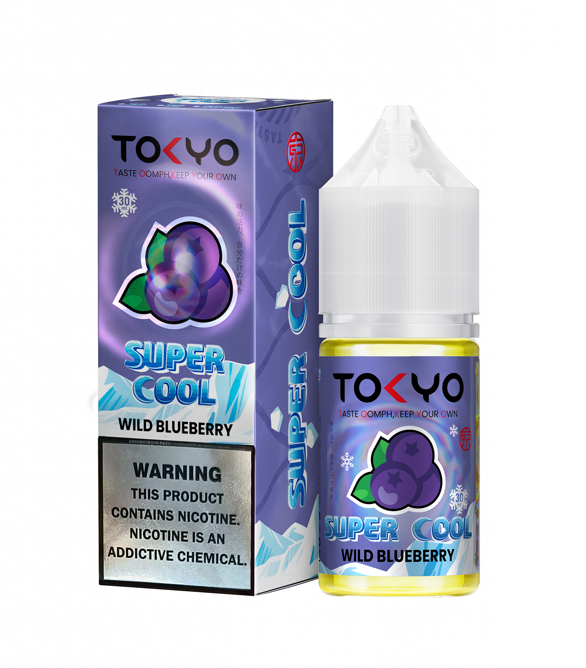 WILD BLUEBERRY 30ML - TOKYO SUPER COOL